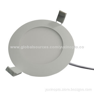 6W Round LED Panel Light, RoHS Directive-compliant